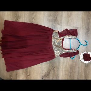 Mustard pie brand dress Sz 4 wore once for pic!